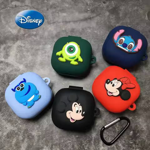 Disney Earphone Case Cover For Samsung Galaxy Buds Live/Buds Pro Silicone Wireless Bluetooth Headpho