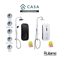 Rubine BOW Electric DC Pump Instant Water Heater | RWH 3388BHP | RWH 3388WHP