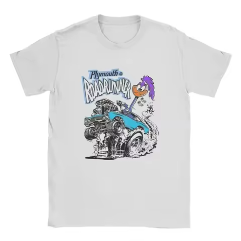 runner Teal Blue Pure Cotton Tunes Clothes Novelty Short Sleeve Crewneck Tee T-Shirt Men's Odd Rods 