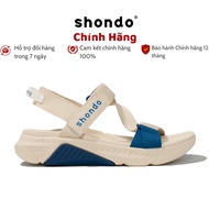 Giày sandals SHONDO Nữ Nam quai hậu shondo F7 Racing 5 Màu Cơ Bản 1 - Đế Phylon Siêu Nhẹ Thấm Hút Mồ
