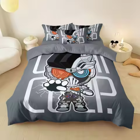 Anime Kamen Rider Duvet Cover Set Exceed Bedding set For Kids Bedroom Duvet Cover Pillow Case Single