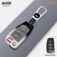 2024 New Zinc Alloy Car Key Case For Audi A3 B9 A6 C8 A7 S7 A8 D5 S8 Q5 Q7 Q8 SQ8 TT E-tron RS6 RS7 