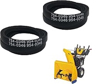 754-0346 954-0346 Drive Belt Replacement 3/8 Inch by 30 Inch Fits MTD Cub Cadet Troy Bilt Snow Throw