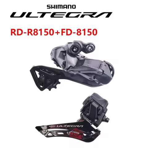 SHIMANO ULTEGRA R8100 Series RD-R8150+FD-R8150 2×12 Speed SHIMANO SHADOW Rear Derailleur For Road Bi