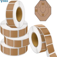 YVE Square Target Pasters, for Long&Short Range  Range Targets Target Stickers,  Self-Adhesive Outdo
