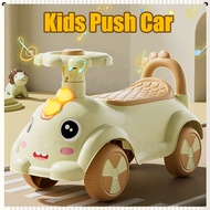 Kids Push Car 4 Wheels Ride on Toy Car with Light and Music Balance Car ToysKereta Kanak Mainan Bayi