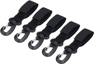 Stroller Hook Clip, Stroller Organizer Hook Clip Firm Reliable 16 X 2Cm for Bicycles for Cars for Wheelchairs for Shopping Carts