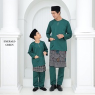 🌸BAJU MELAYU DEWASA & KIDS TELUK BELANGA 🌸 BAJU MELAYU JOHOR /LEHER BULAT CUTTING TRADISIONAL PT3