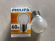 Philips 60W E27 P45 FR 螺頭E27波膽，球膽，燈泡