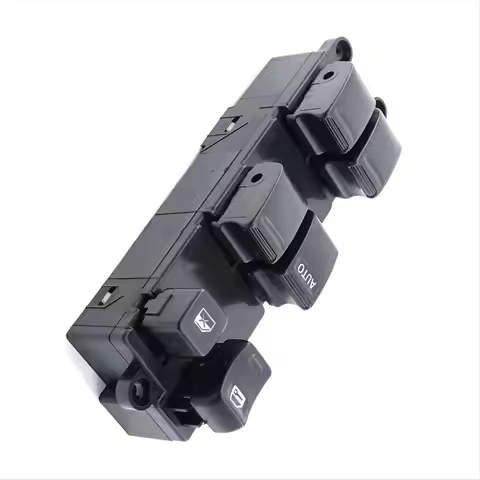 DTB2 25401-VB000 Front Left Electric Power Window Master Control Switch Button for Nissan Almera Tin