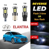 【HYUNDAI】Elantra 1PC 27LED Car Reverse Light Bulb Flash & Non Flash T15 T20/7440 1156 (Strobe 3 Time