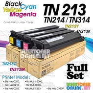 Compatible to Konic* Minolt* Bizhub TN213 TN214 TN 314 A0D7132 A0D7232 A0D7232 A0D7332 Color Toner C