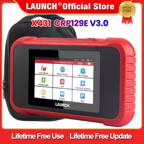 LAUNCH X431 CRP129E V3.0 CRP129I V3.0 Free Update ENG ABS SRS AT System Diagnostic Tools with DPF OI