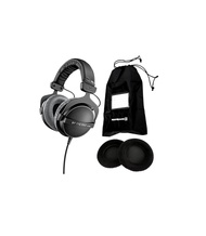 beyerdynamic DT 770 PRO 80 Ohm Over-Ear Studio Headphones in Gray Bundled with Replacement EDT 770 V