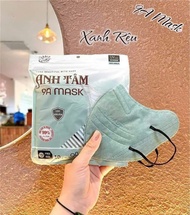 [200 chiếc ] Khẩu trang 9A Anh Tâm 5 lớp chống nắng toàn diện che phủ rộng 48-85kg Có lớp  kháng khu