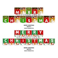 Merry Christmas Flag Banner / Christmas Flag Banner / Christmas Flag Bunting