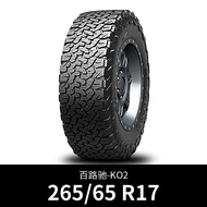 ล้อติดตามแบบทุกสภาพพื้นผิว BFGoodrich KO3 ขนาด 265/65 R17 สำหรับรถบรรทุกและรถดraisine เปลี่ยนยางแบบท
