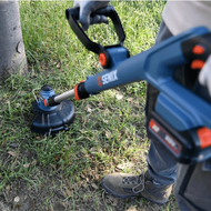 Global House SENIX เครื่องเล็มหญ้าแบตเตอรี่ 20V ปรับระดับ รุ่นGTX2-M-EU สีน้ำเงิน (พร้อมแบตเตอรี่2.5