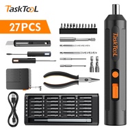 TASKTOOL ไขควง ไฟฟ้า ไขควงไร้สายแท้ ชุดไขควง ไขควงไฟฟ้าไร้สาย สว่านไร้สาย ไขควงอเนกประสงค์ ชุดเครื่อ