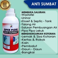 Super Plong Cairan Anti Sumbat Wastafel Saluran Air Closet / MPenghancur Sumbat Saluran Air