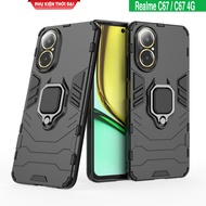 Realme C67 / C67 4G iron man iring shockproof back cover for watching movies