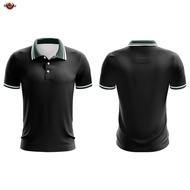 SM Axellent Prints Elite Uniform Series 6 Polo Shirt Jersey Custom Name Baju Korporat Polo Short Sle