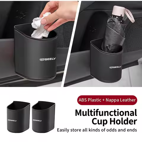 Car Door Water Cup Box Mug Drinks Storage Bag Accessories For Geely EX2 EX5 Coolray Monjaro 2024 202