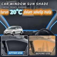 CarRefit toyota estima acr50 TCS 20 C car oem privacy sunshade curtain custom made