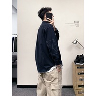 Retro Loose Streetwear Overalls - Men's Long Sleeve Fashion