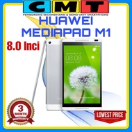[READY STOCK] Huawei Mediapad M1 8.0 Tablet PC Tab Murah Tablets Pad Gaming Streaming Playing For Kids Youtube