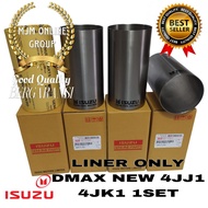 Liner boring foring Dmax New 4JJ1 4JK1 1 set 4pc with warranty