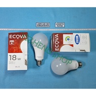 18W A-BULB 6500K WHITE ECOVA LED LAMP
