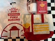 日本 🇯🇵  麥當勞 福袋 🧧 薯條 🍟 杯子 袋子 燈 風扇 時鐘 ⏰ 2021 2022