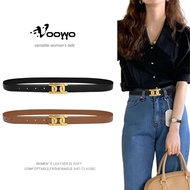 Vowo Women's Leather Belt Women's Casual Belt Women's Waist Belt Women's Belt