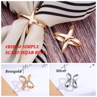 [Min.order 20 thousand can mix with other items] RH06 SIMPLE SCARF/HIJAB Ring