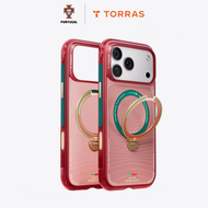 TORRAS Ostand Q3Air ชุดลิมิเต็ด สหพันธ์ฟุตบอลโปรตุเกส (FPF) สำหรับ iPhone 17 Pro Max/16 Pro/15 พร้อม