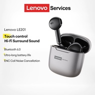 Lenovo LE201 หูฟังบลูทูธ 6.0 หูฟังบลูทูธคุณภาพเสียงไฮไฟสัมผัสอัจฉริยะ