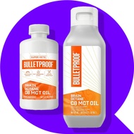 Bulletproof Brain Octane C8 MCT Oil, Keto Supplement | Unflavored Collagen Peptides Powder Packets