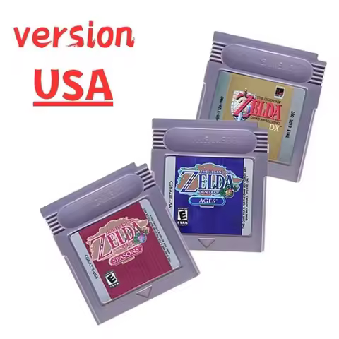 GBC Card 16 Bit Video Game Cartridge Console Card for Gameboy Awakening Oracle of Seasons Classic Ga