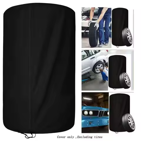 Car Tyre Bags Universal Tyre Cover Waterproof Dustproof Tyre Bag For 4 Tyres 85 X 120 Cm