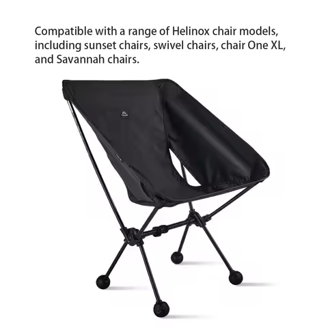 4Pcs Camping Chair Leg Caps Anti-Slip Chair Stabilizing Ball Feet Universal Chair Feet Pad Replaceme