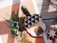 津Handmade 平安符袋夾+綠油精布仔/老虎萬金油印花