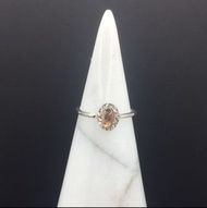 天然水晶 黃碧西 活口戒 $58