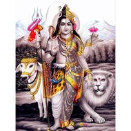 Arthanareeswarar - A4 size photo print