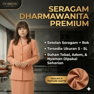 [Premium] JUMBO Long Skirt Set for Dharma Wanita blewah Uniform Dharmawanita/ Dharma Wanita Dharma W