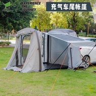 Rear Inflatable Tent Outdoor Camping Tent Outdoor Camping Canopy Quick Driving Rear Tent SUV Windproof Tent