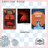 [Querida] English Book Animal Farm : The dystopian classic reimagined with cover art by Shepard Fair