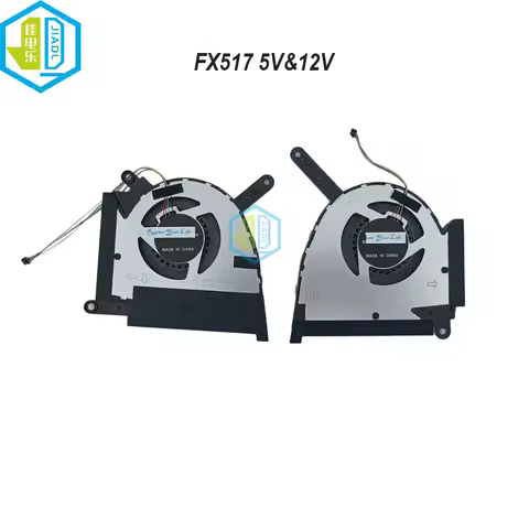 Laptop CPU GPU Cooling Fan For ASUS TUF Dash F15 FX517 ZM ZC FX517ZE FX517ZR RTX3070 3050 13NR0990T0