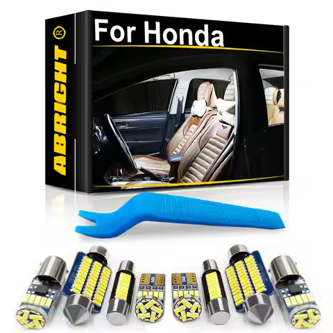 For Honda Accord 7th 8th 9th Civic 10th 5D 4D 3D HRV CRV Fit Jazz GD Odyssey Pilot Accessories Canbu