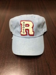 Roots水藍色大Logo帽子